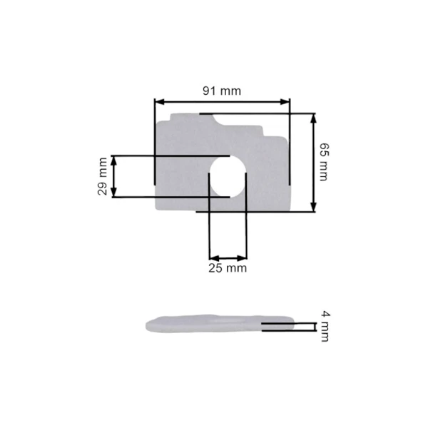 HS PARTS Luftfilter für Stihl MS180 MS170 Kettensägen (OEM 11301411701)