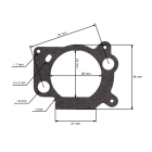 HS Parts Luftfilterdichtung für Briggs & Stratton Motoren (OEM 273364 691894)