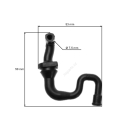 HS PARTS Ölschlauch für Stihl MS231 MS231C MS251 MS251C MS241C Kettensägen (OEM 11436479401)