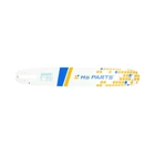 HS PARTS Professionelle Führungsschiene 16" (40 cm) 3/8" .050" (1,3 mm) + 2 x Sägekette 60 Glieder Vierkantzahn für Stihl 036 044 056 066 MS290 MS310 MS360 MS361 MS362 MS391 MS440 MS441 MS462 MS460 MS640 MS650 MS660 MS500i