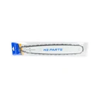 HS PARTS Professionelle Führungsschiene 16" (40 cm) .325" .058" (1,5 mm) + Sägekette 66 Glieder Vierkantzahn für Husqvarna 36 45 55 136 257 262 345 346 357 435 445 460 Jonsered 2054 2152 2155 CS2149W Dolmar 112 116 Oleomac 952 962