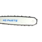 HS PARTS Professionelle Führungsschiene 16" (40 cm) .325" .058" (1,5 mm) + Sägekette 66 Glieder Vierkantzahn für Husqvarna 36 45 55 136 257 262 345 346 357 435 445 460 Jonsered 2054 2152 2155 CS2149W Dolmar 112 116 Oleomac 952 962