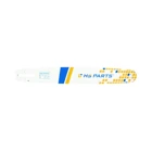 HS PARTS Professionelle Führungsschiene 18" (45 cm) 3/8" .058" (1,5 mm) + Sägekette 68 Glieder Vierkantzahn für Jonsered 60 66 70 75 77 80 81 90 92 110 111 601 801 820 830 910E 920 930 941 Oleomac 261 264 350 481 482 GS720 GS820