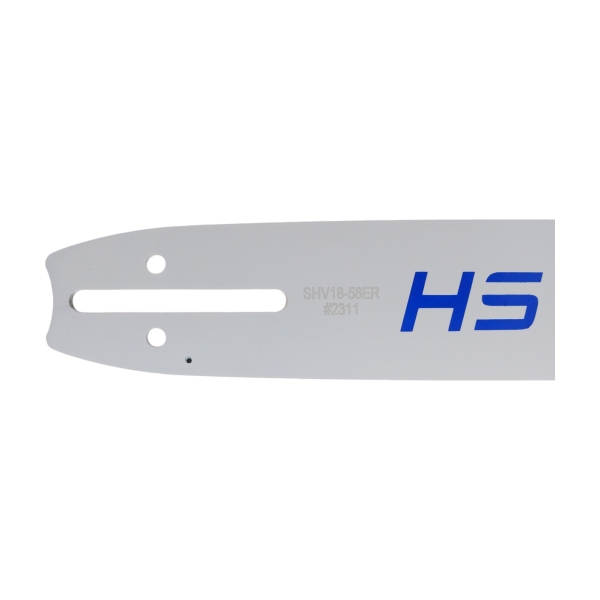 HS PARTS Professionelle Führungsschiene 18" (45 cm) 3/8" (1,5 mm) 68 Glieder für Husqvarna 61 66 266 268 272 365 372XP 281 298 380 385 585 Solo 665 670 681 Jonsered 2077 2171 Dolmar PS6400 PS7900 Shindaiwa 285 300 550 Echo CS3500