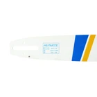 HS PARTS Professionelle Führungsschiene 18" (45 cm) .325" .050" (1,3 mm) + 2 x Sägekette 74 Glieder Vierkantzahn für Stihl 024 026 028 029 030 031 032 039 MS240 MS260 MS261 MS270 MS271 MS280 MS290 MS291 MS310 MS390