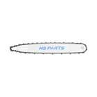 HS PARTS Professionelle Führungsschiene 18" (45 cm) .325" .058" (1,5 mm) + Sägekette 72 Glieder Vierkantzahn für Husqvarna 36 45 55 136 257 262 345 346 357 435 445 460 Jonsered 2054 2152 2155 CS2149W Dolmar 112 116 Oleomac 952 962