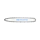 HS PARTS Professionelle Führungsschiene 20" (50 cm) 3/8" .063" (1,6 mm) + Sägekette 72 Glieder Vierkantzahn für Stihl 030 036 042 045 MS290 MS390 MS360 MS361 MS362 MS380 MS440 MS441 MS460 MS461 MS462 MS500i MS660 MS661
