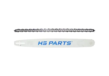 HS PARTS Professionelle Führungsschiene 24" (60 cm) 3/8" .058" (1,5 mm) + Sägekette 84 Glieder Vierkantzahn für Husqvarna 254 262 345 346 357 359 455 460 465 50 51 55 550 555 560 Jonsered CS2156 CS2255 CS2258 Dolmar 119 120