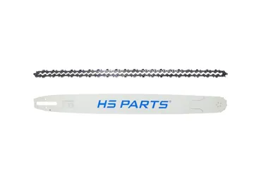 HS PARTS Professionelle Führungsschiene 24" (60 cm) 3/8" .063" (1,6 mm) + Sägekette 84 Glieder Vierkantzahn für Stihl 030 036 042 045 MS290 MS390 MS360 MS361 MS362 MS380 MS440 MS441 MS460 MS461 MS462 MS500i MS660 MS661