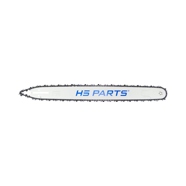 HS PARTS Professionelle Führungsschiene 26" (65 cm) 3/8" .058" (1,5 mm) + Sägekette 89 Glieder Vierkantzahn für Husqvarna 61 66 266 268 272 365 372XP 380 585 Solo 665 681 Jonsered 2077 2171 Dolmar PS6400 Makita DCS6400