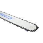 HS PARTS Professionelle Führungsschiene 28" (70 cm) 3/8" .058" (1,5 mm) + Sägekette 92 Glieder Vierkantzahn für Husqvarna 61 66 266 268 272 365 372XP 380 585 Solo 665 681 Jonsered 2077 2171 Dolmar PS6400 Makita DCS6400