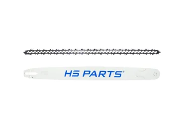 HS PARTS Professionelle Führungsschiene 28" (70 cm) 3/8" .063" (1,6 mm) + Sägekette 91 Glieder Vierkantzahn für Stihl 030 036 042 045 MS290 MS390 MS360 MS361 MS362 MS380 MS440 MS441 MS460 MS461 MS462 MS500i MS660 MS661