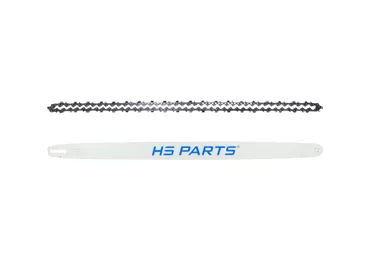 HS PARTS Professionelle Führungsschiene 42" (106 cm) 3/8" .063" (1,6 mm) + Sägekette 135 Glieder Vierkantzahn für Stihl 030 036 042 045 MS290 MS390 MS360 MS361 MS362 MS380 MS440 MS441 MS460 MS461 MS462 MS500i MS660 MS661