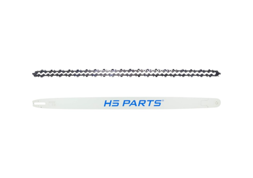 HS PARTS Professionelle Führungsschiene 42" (106 cm) 3/8" .063" (1,6 mm) + Sägekette 135 Glieder Vierkantzahn für Stihl 030 036 042 045 MS290 MS390 MS360 MS361 MS362 MS380 MS440 MS441 MS460 MS461 MS462 MS500i MS660 MS661 MS880