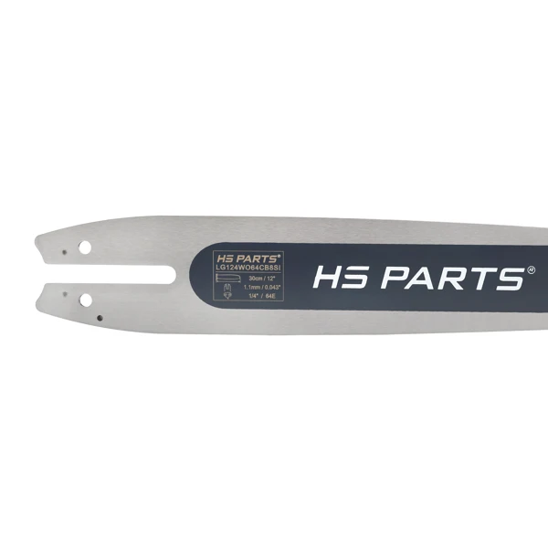 HS PARTS QUICK CUT Profi-Führungsschiene 12" (30 cm) 1/4" .043" (1,1 mm) 64 Treibglieder für Stihl 017 018 MS170 MS180 MS150 MS150T MS151T MS193T MS194T MSA60 MSA70 MSA120 MSA160 MSA200 HT100 HT101 HT130 HT131 HT56 HTE60
