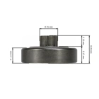 HS Parts Ringkettenrad .325" 7 Zähne für Kettensägen Oleo Mac 947 952 (111178X)