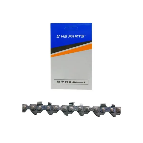 HS PARTS Sägekette 1/4" .043" (1,1 mm) 32 Glieder Rundzahn für Akku-Sägen