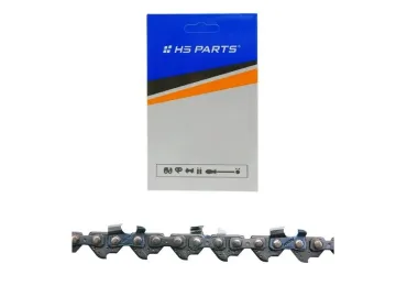 HS PARTS Sägekette 1/4" .043“ (1.1 mm) 38 Glieder Rundzahn für Akku-Sägen