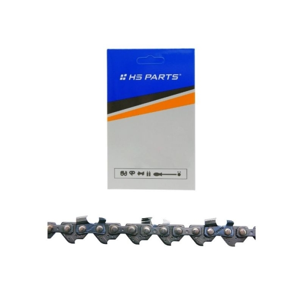HS PARTS Sägekette 1/4" .043“ (1,1 mm) 47 Glieder runder Zahn für Akku-Sägen