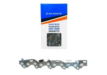 HS PARTS Sägekette 3/8" .043" (1,1 mm) 50 Glieder Vierkantzahn für Stihl 017 018 023L MSE140 MSE180 MS170 MS180 MS190 MS191T MS192 HT70 HT75 HT100 HT101