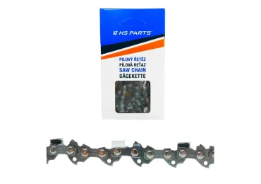 HS PARTS Sägekette 3/8" .050" (1,3 mm) 50 Glieder abgeschrägter Zahn für Stihl 009 010 011 017 018 019 020 021 023 025 MS160 MS170 MS171 MS180 MS181 MS192 MS210 MS211 MS250 MS231 MS241 MS251