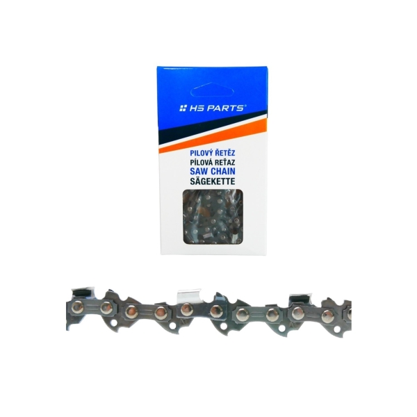 HS PARTS Sägekette 3/8" .050" (1,3 mm) 50 Glieder abgeschrägter Zahn für Stihl 009 010 011 017 018 019 020 021 023 025 MS160 MS170 MS171 MS180 MS181 MS192 MS210 MS211 MS250 MS231 MS241 MS251