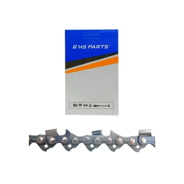 HS PARTS Sägekette 3/8" .050" (1,3 mm) 68 Glieder Vierkantzahn für Husqvarna 246 254 262 345 357 455 460 555 560 Jonsered 2054 CS2260 Dolmar 111 112 115 PS540 Solo 613 614 650 Oleomac 162 956 962