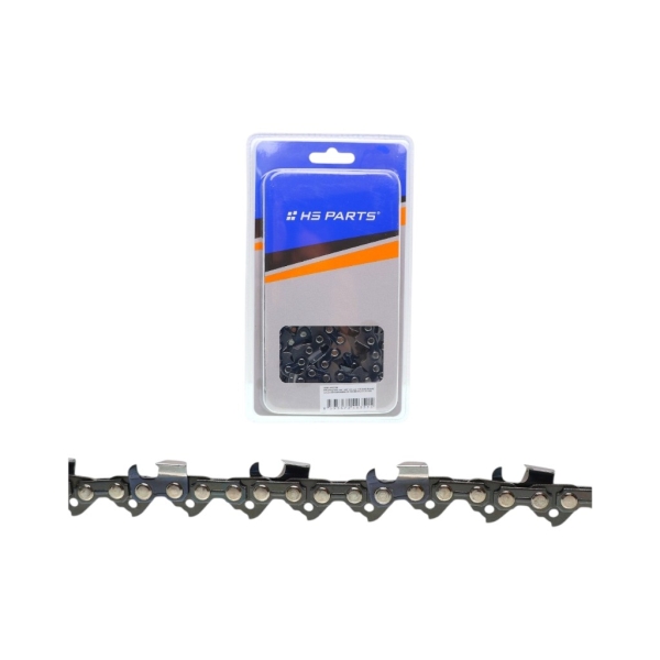 HS PARTS Sägekette 3/8" .050" (1,3 mm) 92 Glieder Vierkantzahn für Husqvarna 268 365 385 455 562 576 Stihl 044 066 MS261 MS280 MS311 MS390 MS362 MS441 MS460 MS660 MS661 MSE220