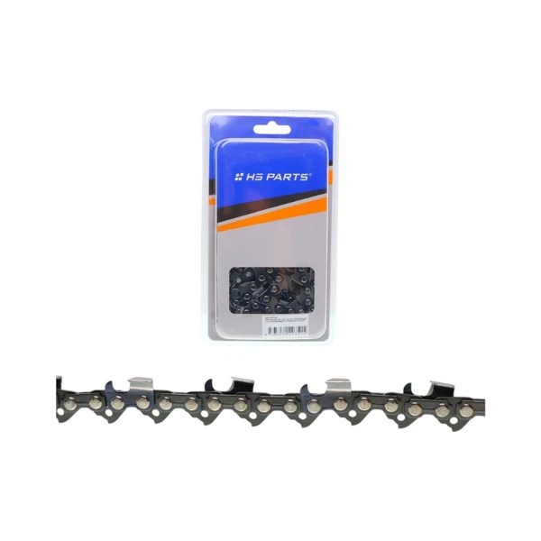 HS PARTS Sägekette 3/8" .050" (1,3 mm) 92 Glieder Vierkantzahn für Husqvarna 268 365 385 455 562 576 Stihl 044 066 MS261 MS280 MS311 MS390 MS362 MS441 MS460 MS660 MS661 MSE220