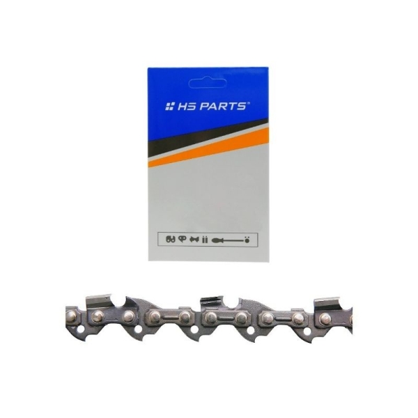 HS PARTS Sägekette 3/8 .050“ (1,3 mm) 45 Glieder abgeschrägter Zahn für Husqvarna 136 137 235 236 Jonsered 2014 2016 CS2137 CS2234 Partner 360 335 350 351 P390 352