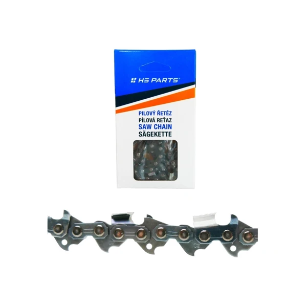 HS PARTS Sägekette 3/8" .058" (1,5 mm) 72 Glieder Vierkantzahn für Husqvarna 66 162 181 266 268 362 365 372XP 380 385 390XP 394XPG 555 560XP 562 570 572 575XP 576XP