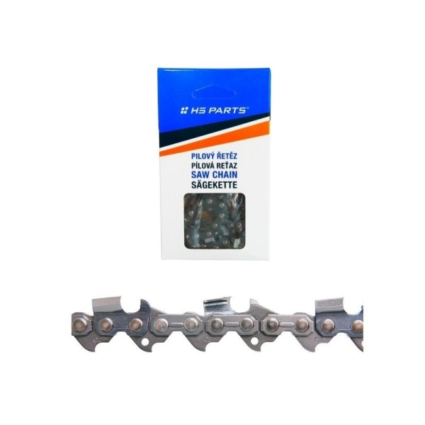 HS PARTS Sägekette 3/8" .058" (1,5 mm) 76 Glieder Vierkantzahn für Husqvarna 66 162 181 266 268 362 365 372XP 380 385 390XP 394XPG 555 560XP 562 570 572 575XP 576XP