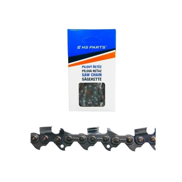 HS PARTS Sägekette 3/8" .058" (1,5 mm) 91 Glieder Vierkantzahn für Husqvarna 66 162 181 266 268 362 365 372XP 380 385 390XP 394XPG 555 560XP 562 570 572 575XP 576XP