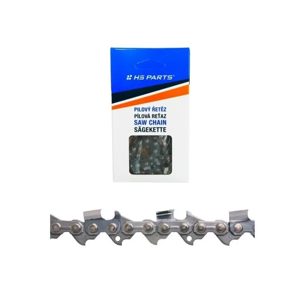 HS PARTS Sägekette 3/8" .058" (1,5 mm) 98 Glieder Vierkantzahn für Husqvarna 66 162 181 266 268 362 365 372XP 380 385 390XP 394XPG 555 560XP 562 570 572 575XP 576XP