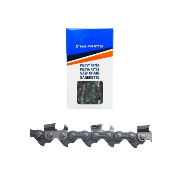 HS PARTS Sägekette mit Karbidspitzen 3/8" .058" (1,5 mm) 68 Glieder Vierkantzahn für Husqvarna 66 162 181 266 268 362 365 372XP 380 385 390XP 394XPG 555 560XP 562 570 572 575XP 576XP