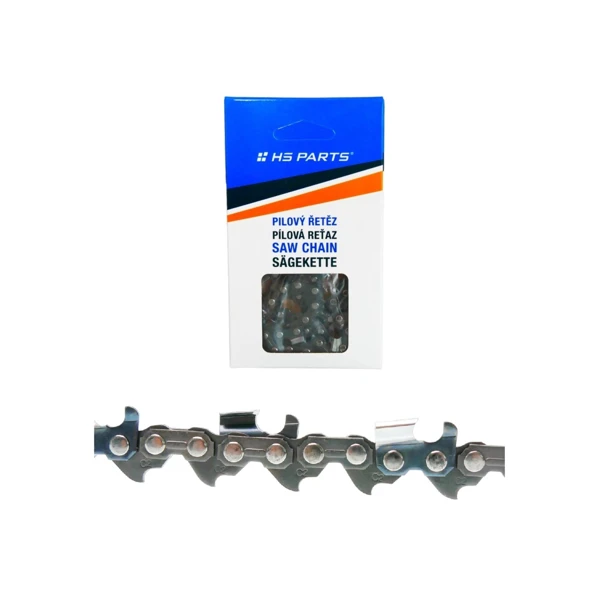 HS PARTS Sägeketten zum Längsschneiden 3/8" .058" (1,5 mm) 60 Glieder Rundzahn für Husqvarna 61 66 266 268 272 365 372XP 385 585 Solo 665 670 681 Jonsered 2077 2171 Dolmar PS6400 Shindaiwa 285 577 Makita DCS6400 DCS7301