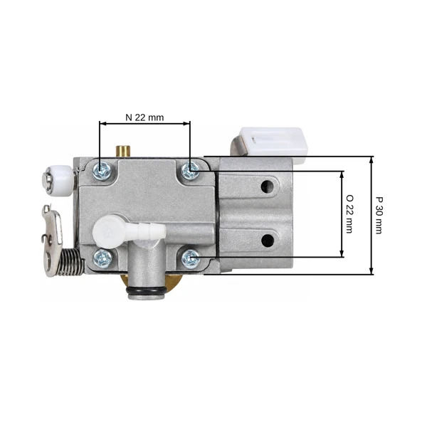 HS PARTS Vergaser für Stihl MS231 MS251 MS251C Kettensägen (OEM 11431200631)