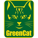 Grüne Katze