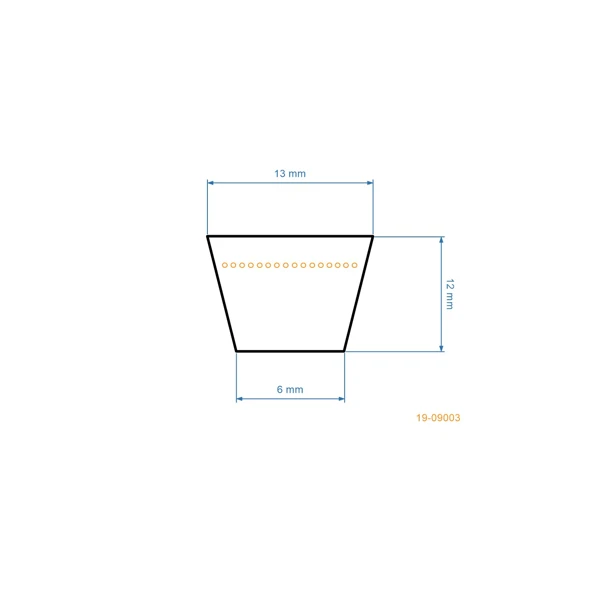 Keilriemen 1437 mm x 1500 mm x 13 mm für Rasenmäher und Gartentraktoren AL-KO Alko 850TR T12-85HD T13-85HD T750 T800 T850 T1000 Dolmar (OEM 514083)