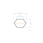 Keilriemen 2161 mm x 2212 mm x 12,5 mm für Gartentraktoren Castel Garden Stiga Viking Honda John Deere Solo Alpina Brill (OEM SL350657000 1136-0437-01)