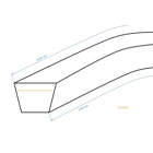 Keilriemen 2180 mm x 2230 mm x 13 mm für Murray Gartentraktoren (OEM 037X80MA 37X80)