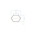 Keilriemen 2184 mm x 2235 mm x 12,5 mm für Alpina Castel Garden Dolmar Sabo Stiga Gartentraktoren (OEM 35065701/0 SB35065701 / 0 350657010 35065701/0)