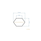 Keilriemen 2184 mm x 2235 mm x 12,5 mm für Gartentraktoren Alpina Castel Garden Dolmar Iseki Sabo Solo Stiga (OEM 35061508/0 664.065.701 350657010)