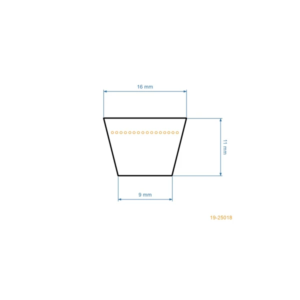 Keilriemen 2353 mm x 2413 mm x 15,4 mm für Gartentraktoren MTD Gutbrod Yard Man Bolens Fleurelle Raiffeisen (OEM 754-0632 954-0632)