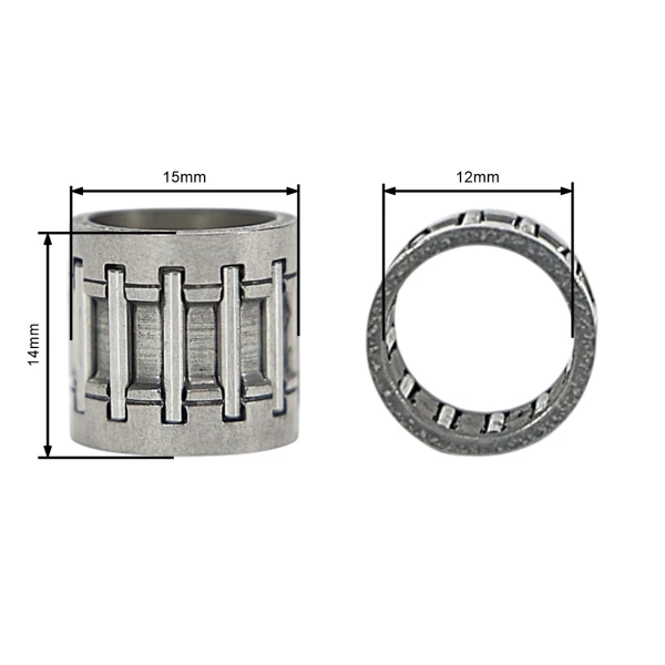 Kettennadellager 15 mm x 14 mm x 11 mm für chinesische Kettensägen Inhalt des Motors 45 ccm 52 ccm 58 ccm