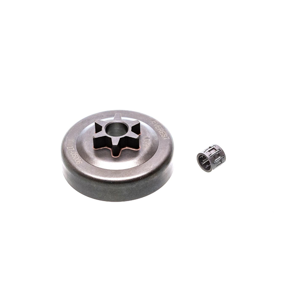 Kettenrad 3/8" 6 Zähne für Kettensägen Partner 350 351 352 370 390 420 Jonsered 2035 2040 CS2138 CS2238 McCulloch CS380 33 333 Mac Cat 442 (OEM 530047061)