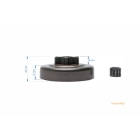 Kettenrad 3/8" 6 Zähne Husqvarna 33 34 35 37 38 Jonsered 36 361 365 Dolmar 290E Partner 1612 1613 1614 1616 1618 22 330 Frontier FB35 Pioneer P-10 (OEM 507100551)