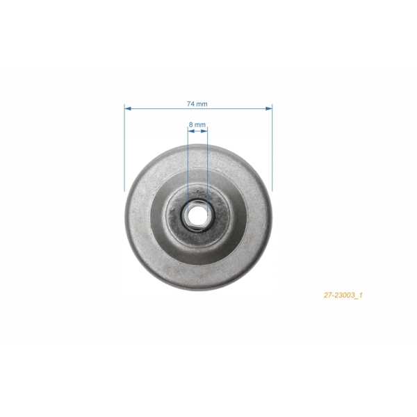 Kettenrad 3/8 6Z Zähne für Dolmar Kettensägen ES153 ES163 ES173 ES183 ES2130 ES2135 ES2140 Makita UC 3030 UC3051 UC 3551 (OEM 226223112 1253317)
