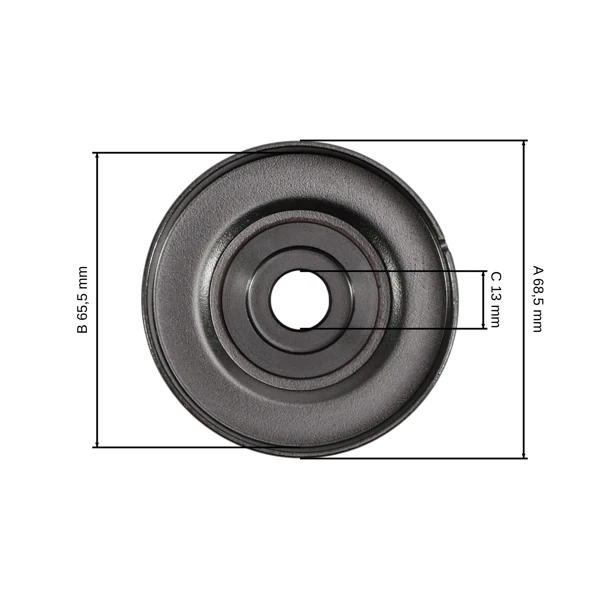 Kettenrad 3/8" 7 Zähne mit Wechselring für Kettensägen 017 018 021 023 025 MS170 MS180 MS210 MS230 MS250 (OEM 11236402003)