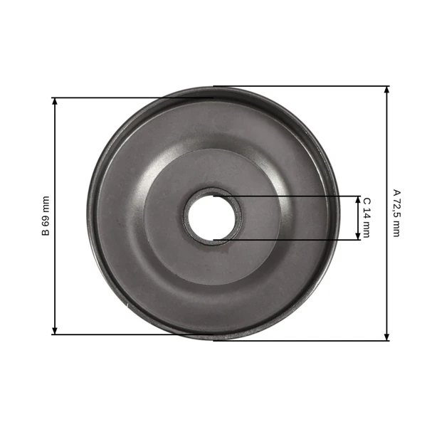Kettenrad 3/8" LP 6 Zähne für Kettensägen McCulloch 2316 2318 3000 3200 3210-3216 3505 365 3805 MAC 110-140 MAC6 MM-3AS Promac 3205 Super Pro 40 Titan 35-40